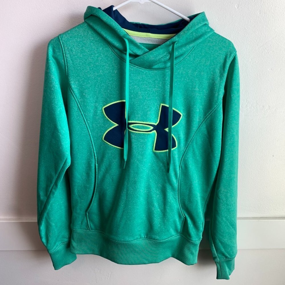 Under Armour Seafoam Green Storm Coldgear Hoodie
